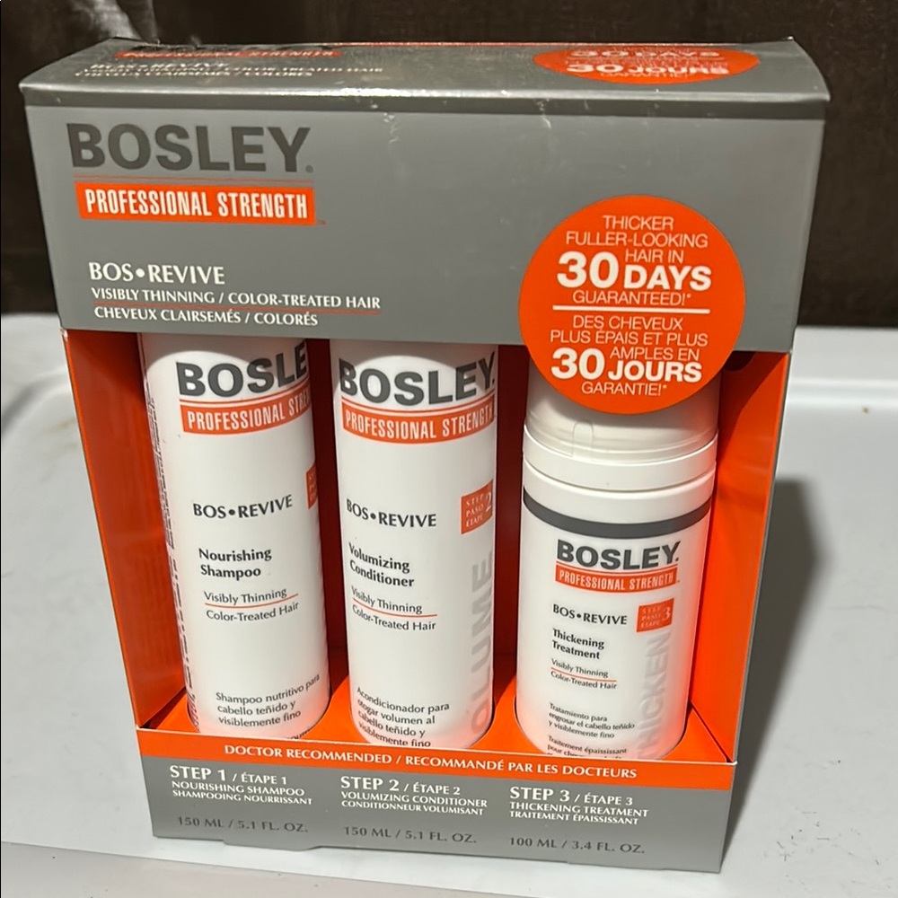 Bosley Professional Strength Hair Care Set